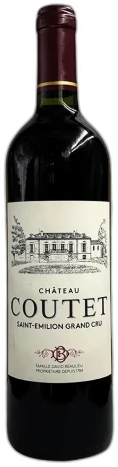 aperçu du vin Château Coutet 2019 Vin de Saint-Emilion Grand Cru