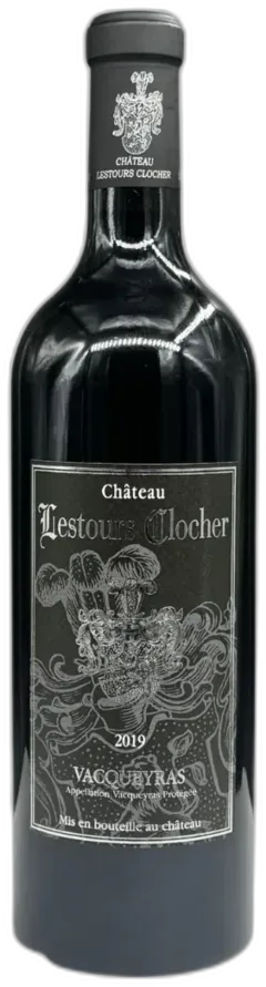 image du vin Château Lestours Clocher Vacqueyras Rouge 2019 Vin de l’Aoc Vacqueyras