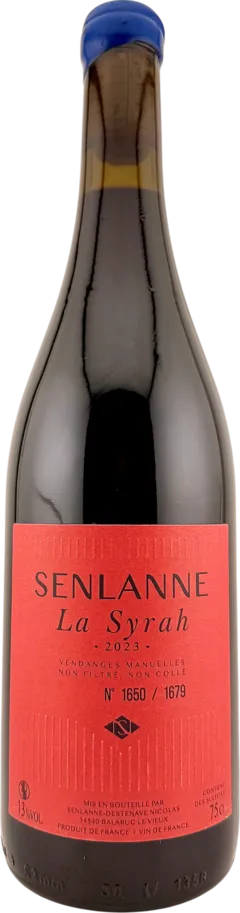 aperçu du vin Vin de France "la Syrah"