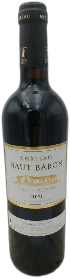 photo du vin Haut-Médoc Château Haut Baron