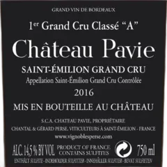 illustration du vin Pavie