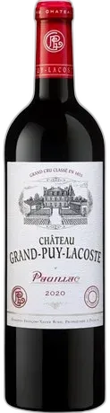 capture du vin Grand Puy Lacoste