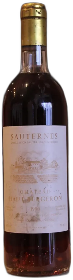 photo du vin Chateau Haut Bergeron