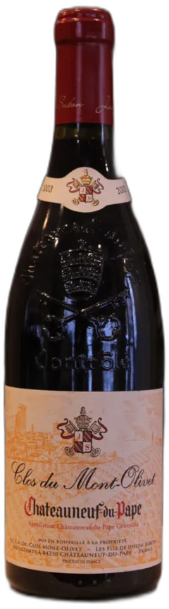 vue du vin Clos du Mont Olivet