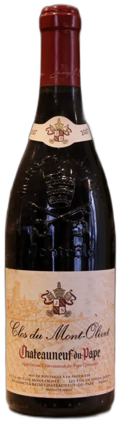 vue du vin Clos du Mont Olivet