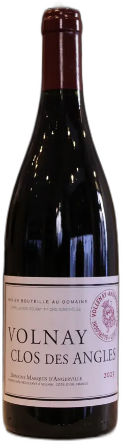 photo du vin Volnay Premier Cru Clos des Angles 2023 Marquis d’Angerville