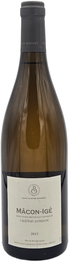 photo du vin Mâcon-Igé Chateau London Blanc 2015 Jean-Claude Boisset