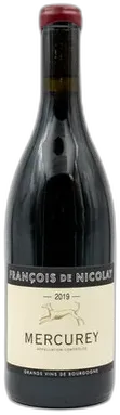 photo du vin François de Nicolay Mercurey Rouge 2019