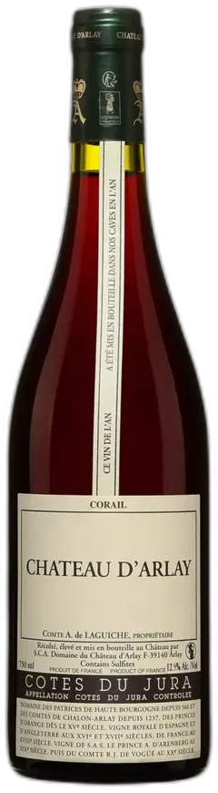 photo du vin Côtes du Jura Cuvée 'Corail' 2018 Chateau d’Arlay