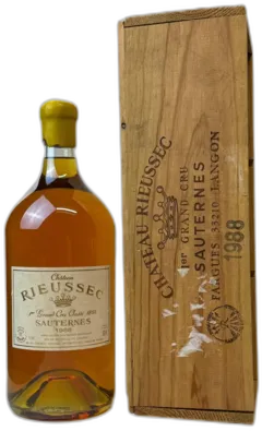 vue du vin Château Rieussec