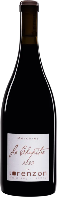 aperçu du vin Domaine Bruno Lorenzon Mercurey "le Chapitre" Rouge 2023