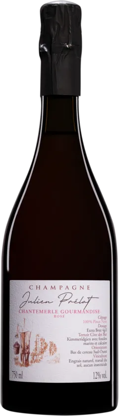 image du vin Domaine Julien Prélat Champagne Extra-Brut "Gourmandise - Vendange 2022" Rosé Vendange 2022 Dégorgement 03 2024