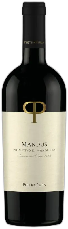 image du vin Primitivo di Manduria Doc Mandus Pietrapura 2024
