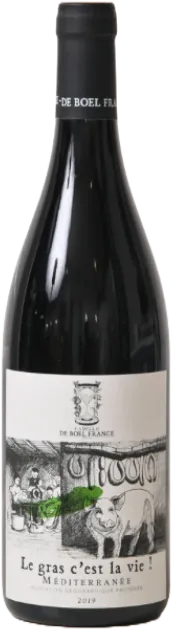photo du vin Famille de Boel Igp Méditerranée Rouge le Gras c’Est la Vie 2024