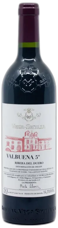 image du vin Único 2015 Vega Sicilia