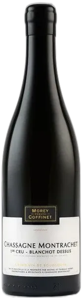 illustration du vin Blanchot Dessus