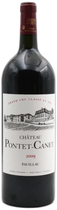 vue du vin Pontet Canet Magnum