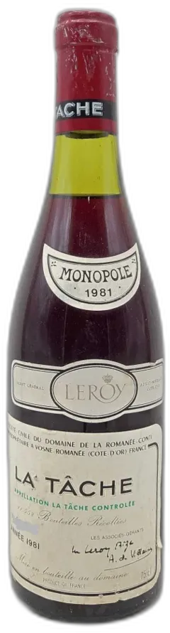 illustration du vin La Tâche