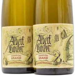 vue du vin Gewurztraminer Grand Cru Brand