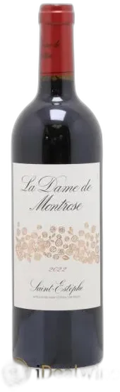 vue du vin la Dame de Montrose Second Vin