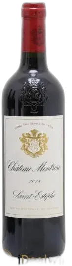 vue du vin Château Montrose