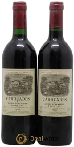 photo du vin Carruades de Lafite Rothschild