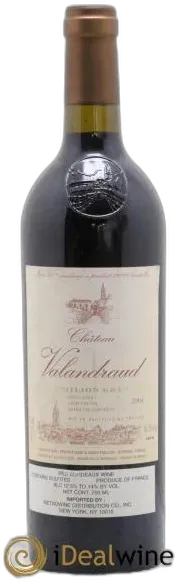 capture du vin Château de Valandraud