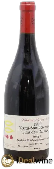 vue du vin le Clos des Corvées