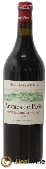 vue du vin Aromes de Pavie