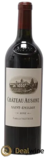 vue du vin Château Ausone