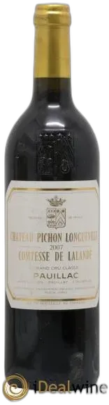 photo du vin Pichon Longueville Comtesse de Lalande