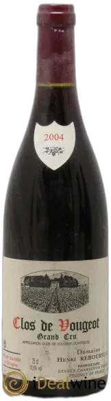 vue du vin Clos de Vougeot Henri Rebourseau