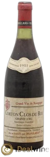 capture du vin Clos du Roi