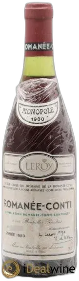 aperçu du vin Romanée-Conti