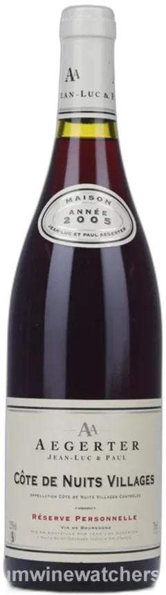 photos du vin Réserve Personnelle