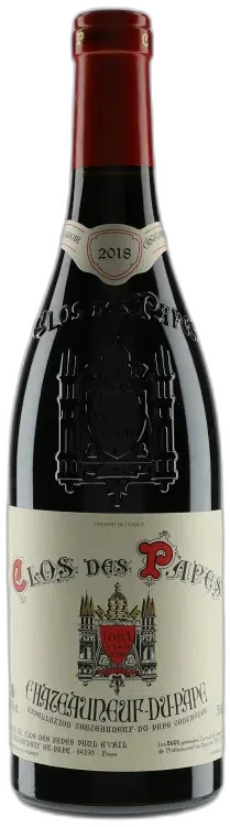 photo du vin Châteauneuf-du-Pape 2018