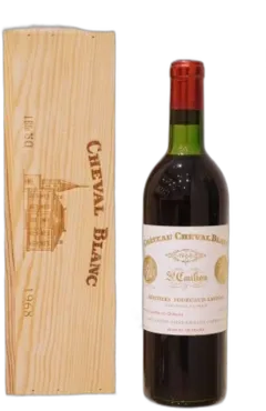 vue du vin Château Cheval Blanc