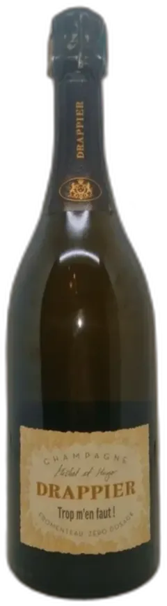 photo du vin Champagne Drappier Trop m’en Faut Brut Nature Blanc Champagne Drappier