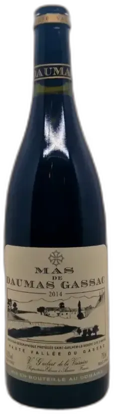 illustration du vin Mas de Daumas Gassac 2014 Igp Saint Guilhem-le-Désert Cité d’Aniane