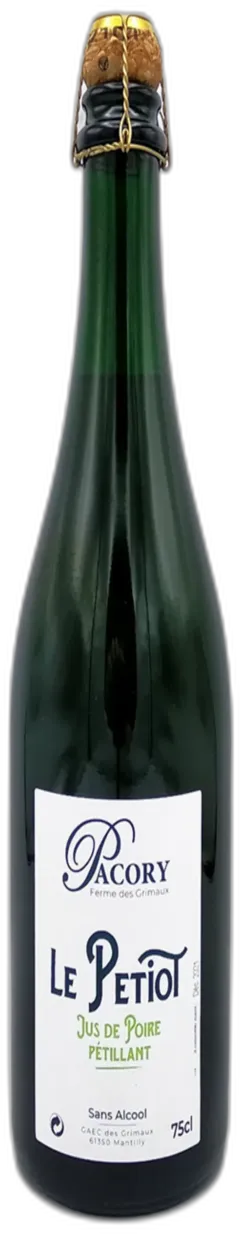 photo du vin Jus de Poire Pétillant "le Petiot" Pacory