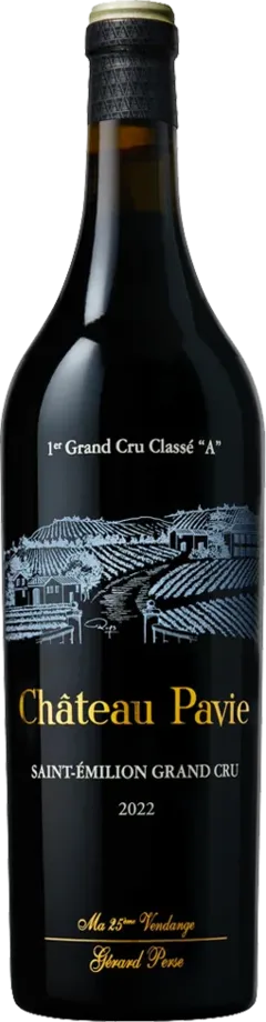 capture du vin Château Pavie 2022