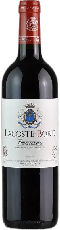 photo du vin Lacoste Borie