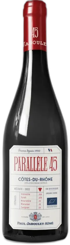 photo du vin Parallèle 45 Rouge