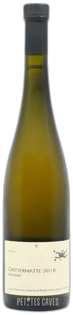 photo du vin Riesling Grittermate 2020 Domaine Julien Meyer