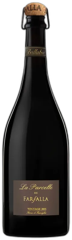 photo du vin Spumante Blanc de Noirs Dosaggio Zero “la Parcelle de Farfalla”