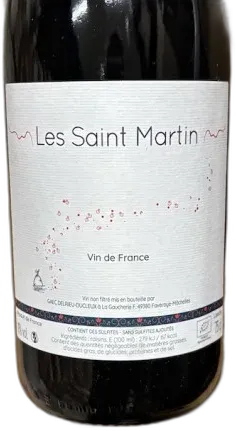 image du vin Delrieu-Ducleux Vin de France les Saint Martin