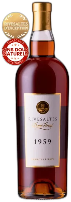 photos du vin Dom Brial, Rivesaltes Grande Réserve 1959