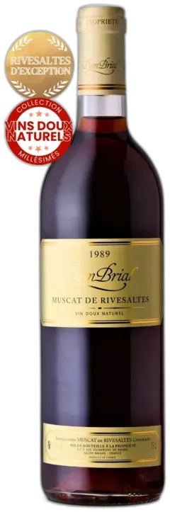 capture du vin Dom Brial, Muscat de Rivesaltes 1989