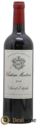 vue du vin Château Montrose