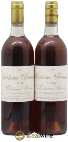 photo du vin Château Climens